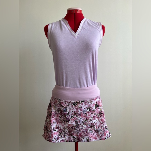 lululemon Floral Golf/Tennis/Sport Skirt - Picture 2 of 9